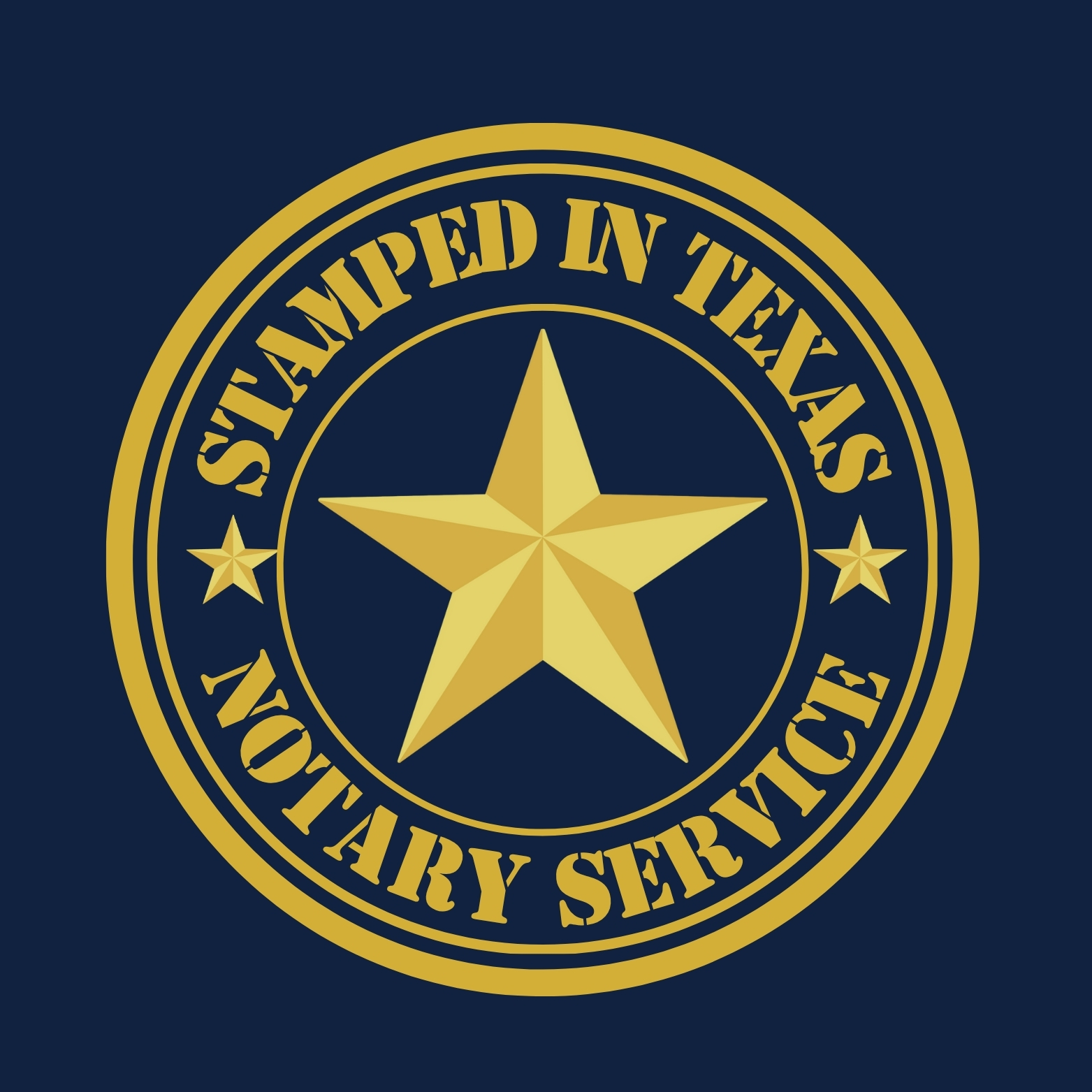 Stamped in Texas logo