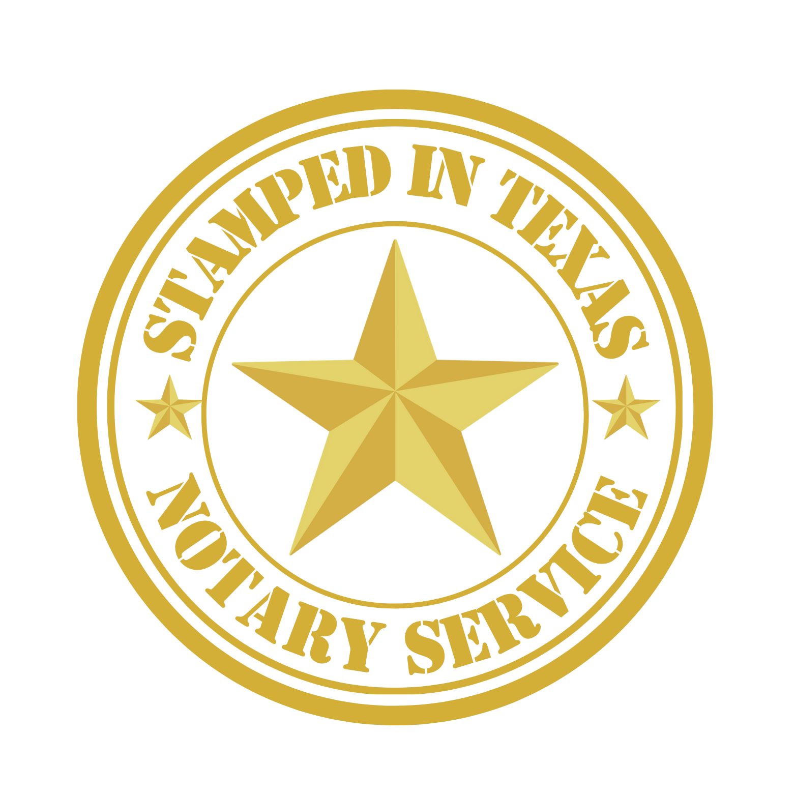 Stamped in Texas logo
